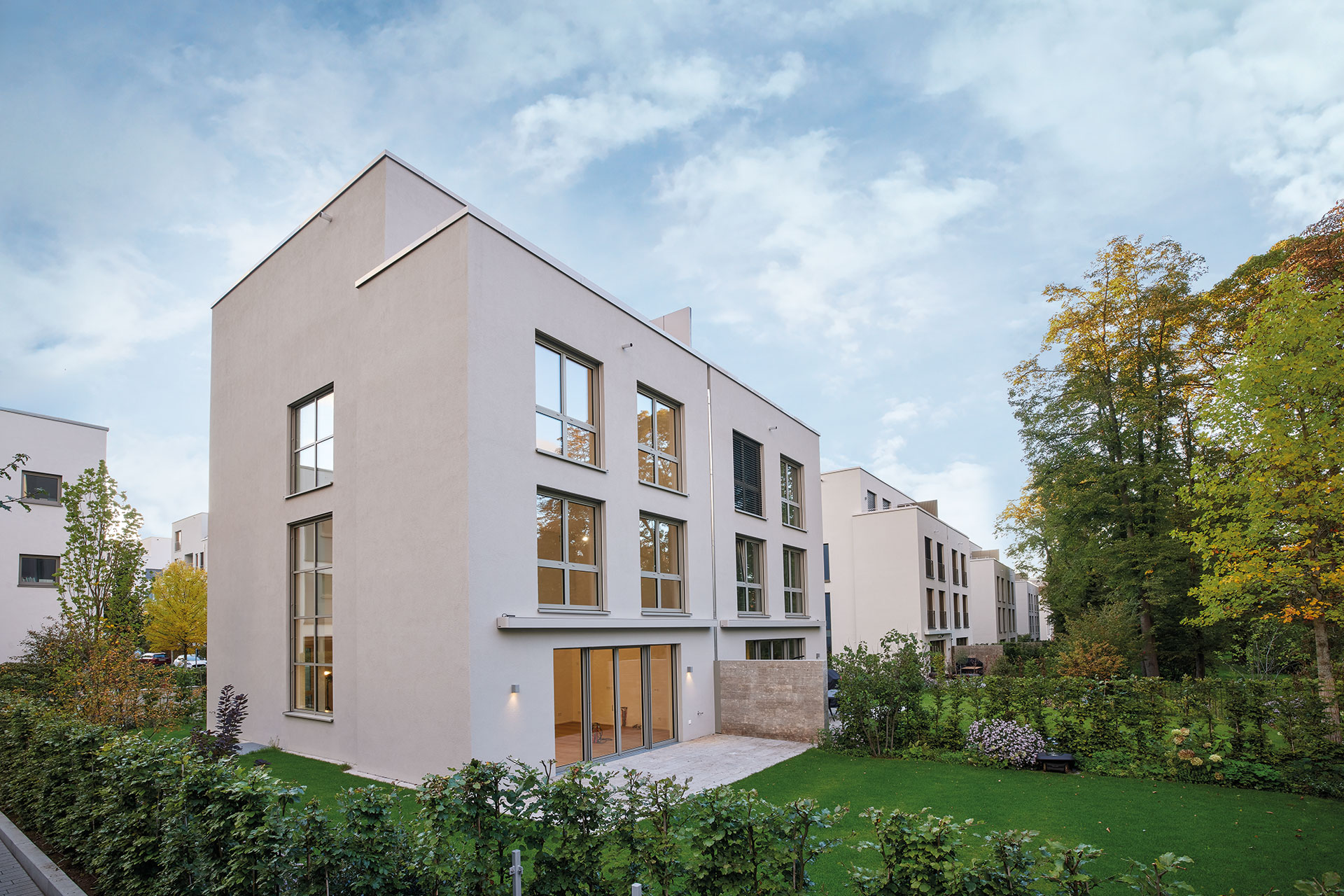 Parkvillen Stadtgärten Am Henninger Turm Frankfurt