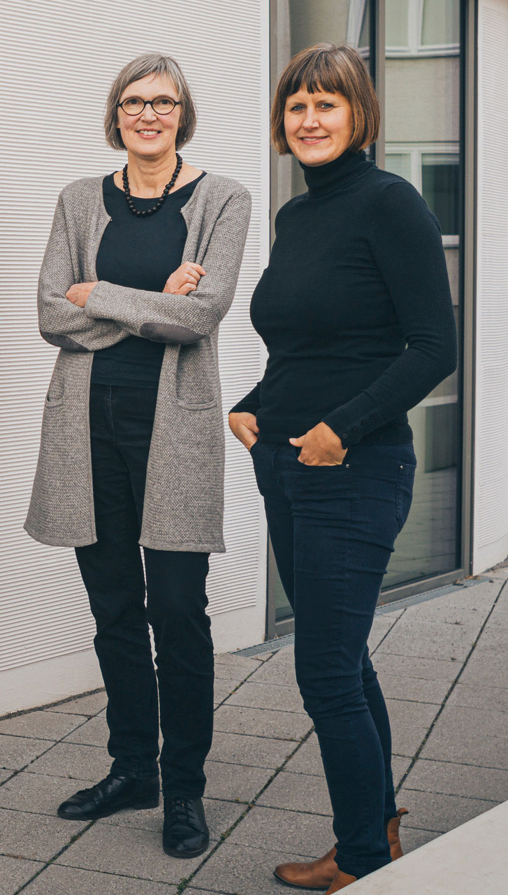 Regina Riedel und Birte Resow