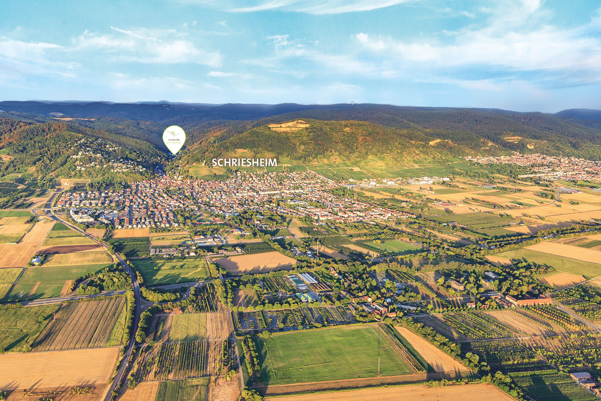 Schriesheim von Oben