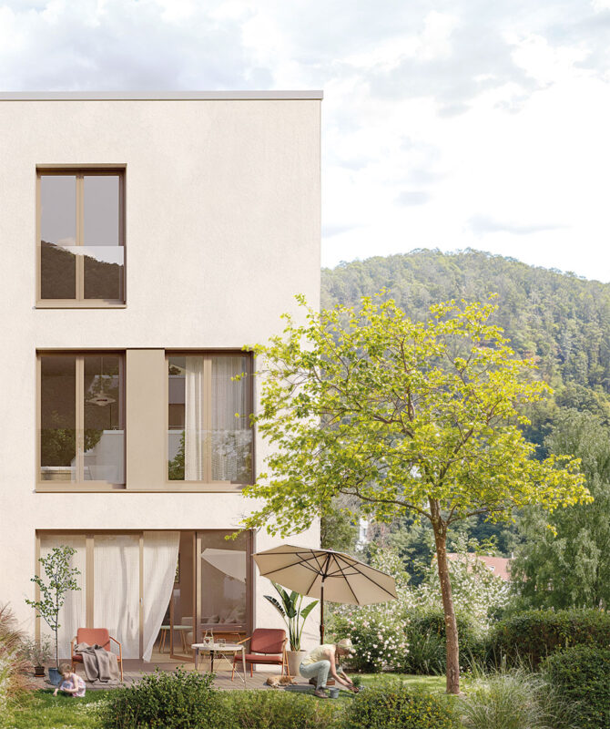 Visualisierung Garten