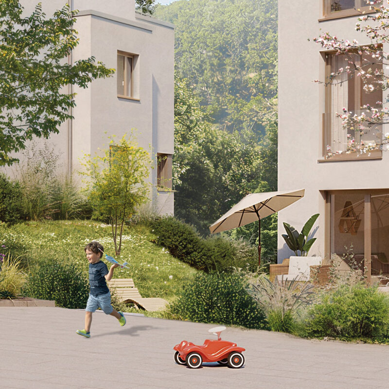 Visualisierung Kind Spielt