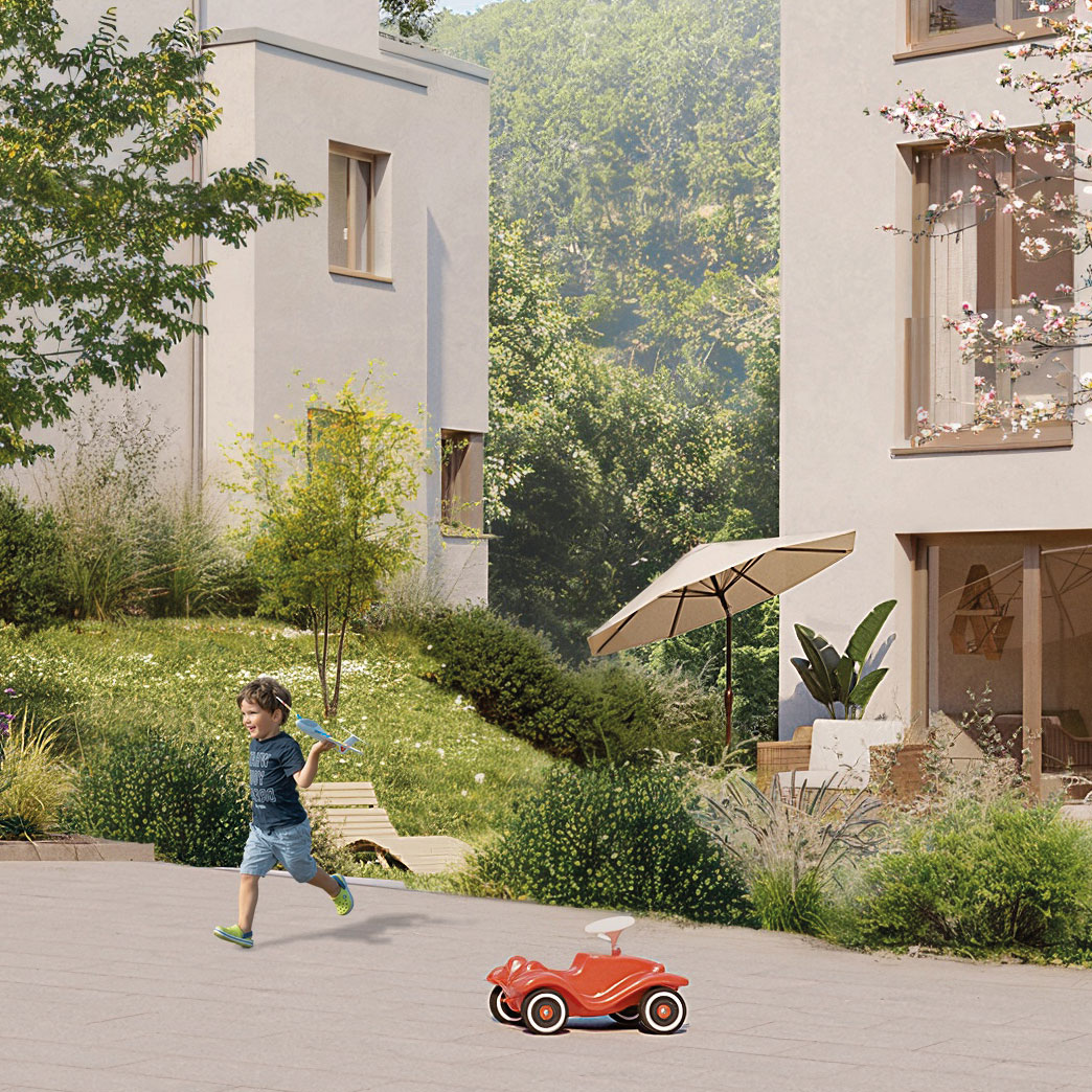 Visualisierung Kind Spielt