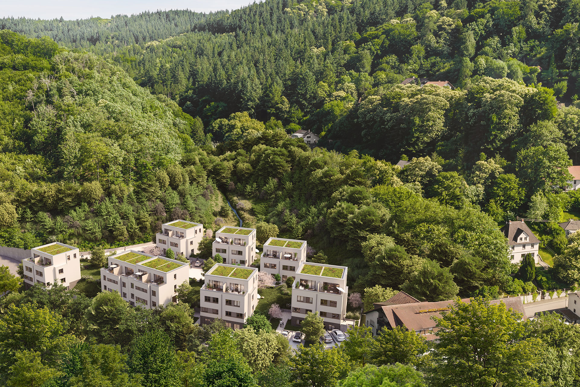 viverde schriesheim - Visualisierung von Oben