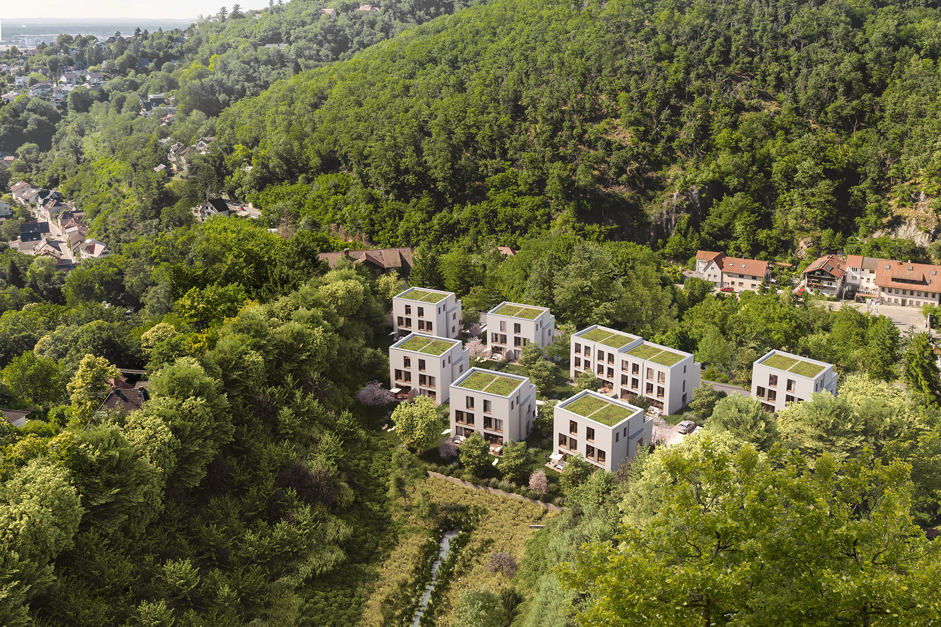 viverde schriesheim - Visualisierung von Oben